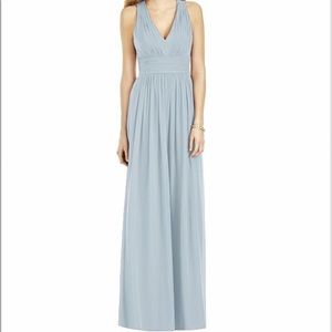 Dessy after 6 dress. Style 6752. Size 20. Color peach. Unaltered.